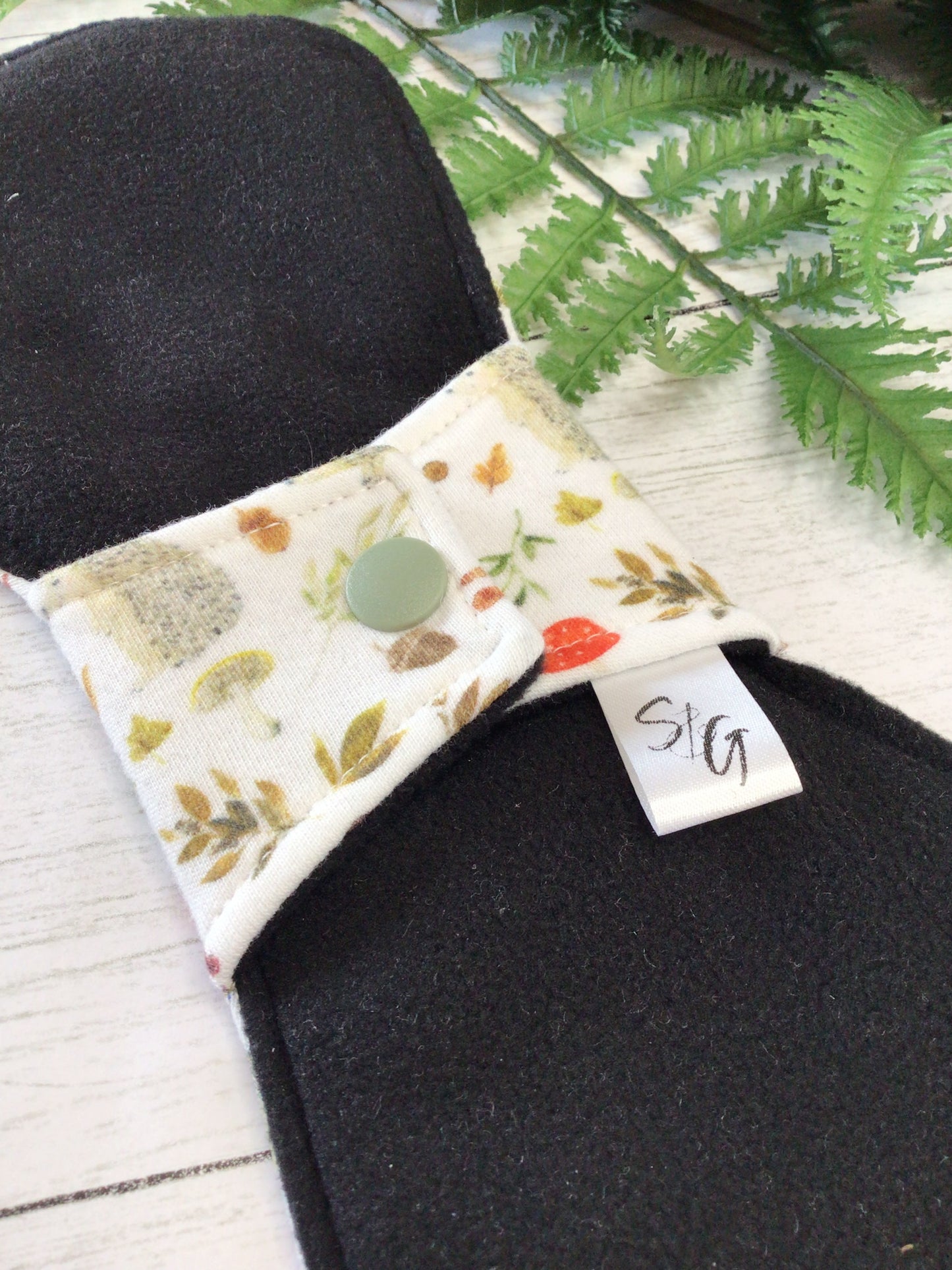 11” Heavy pad in Organic cotton interlock (RTS)