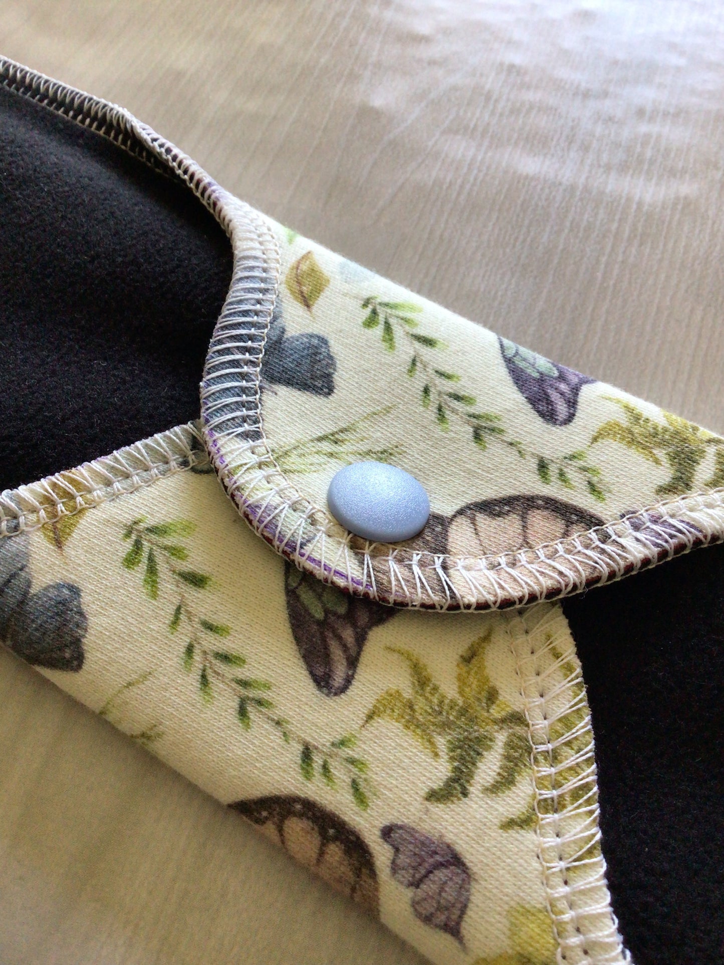 Organic cotton Butterfly meadow (made to order) *Wrap wing pad shape