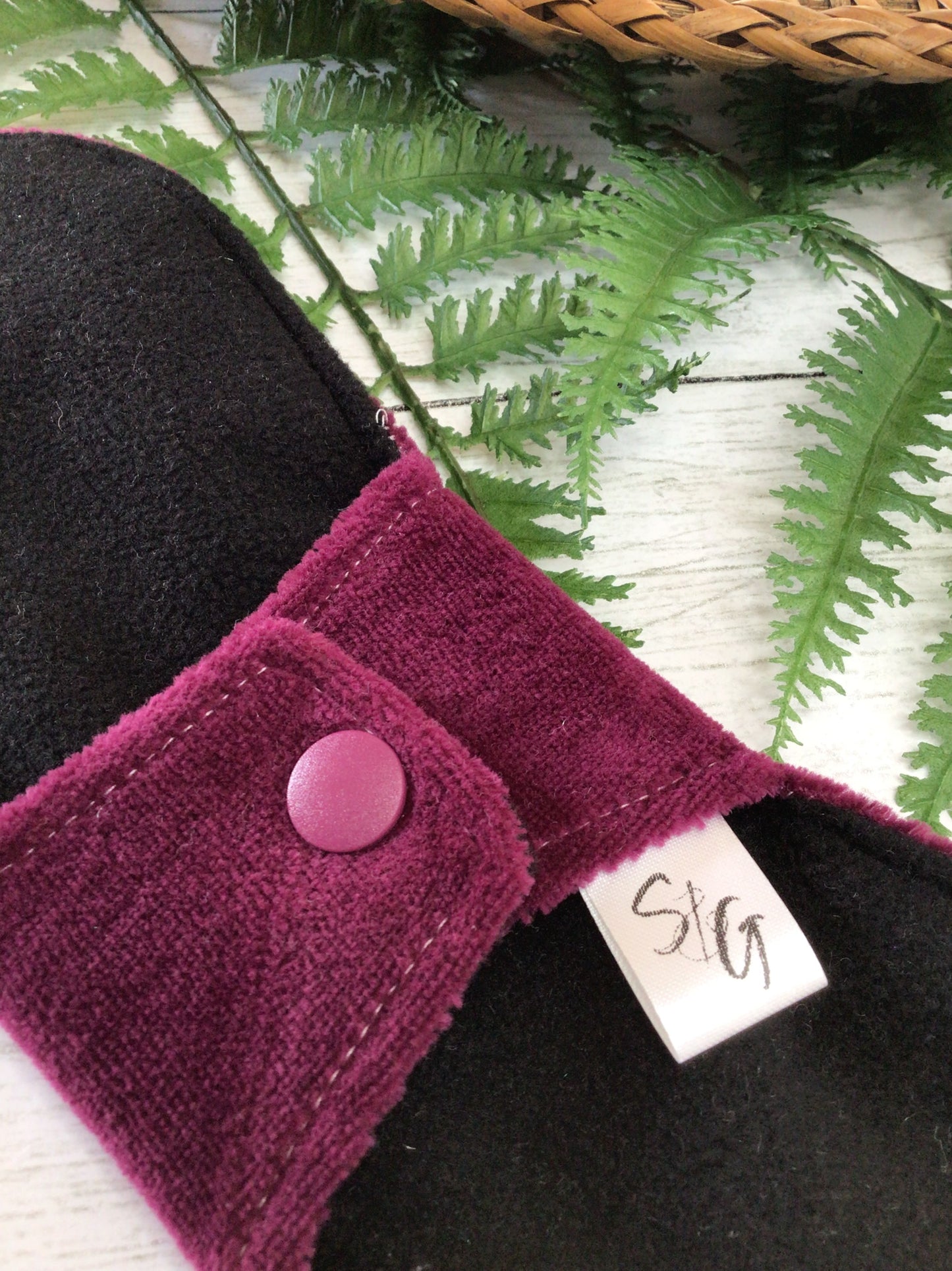 10” Heavy pad in Cotton velour (RTS