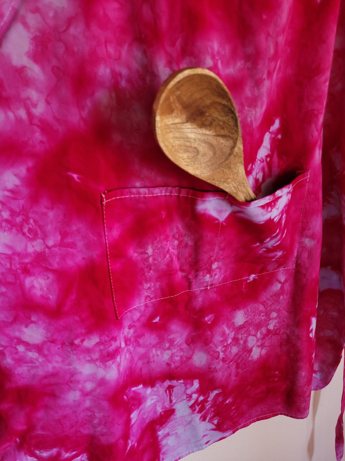 Ice dyed adult Apron