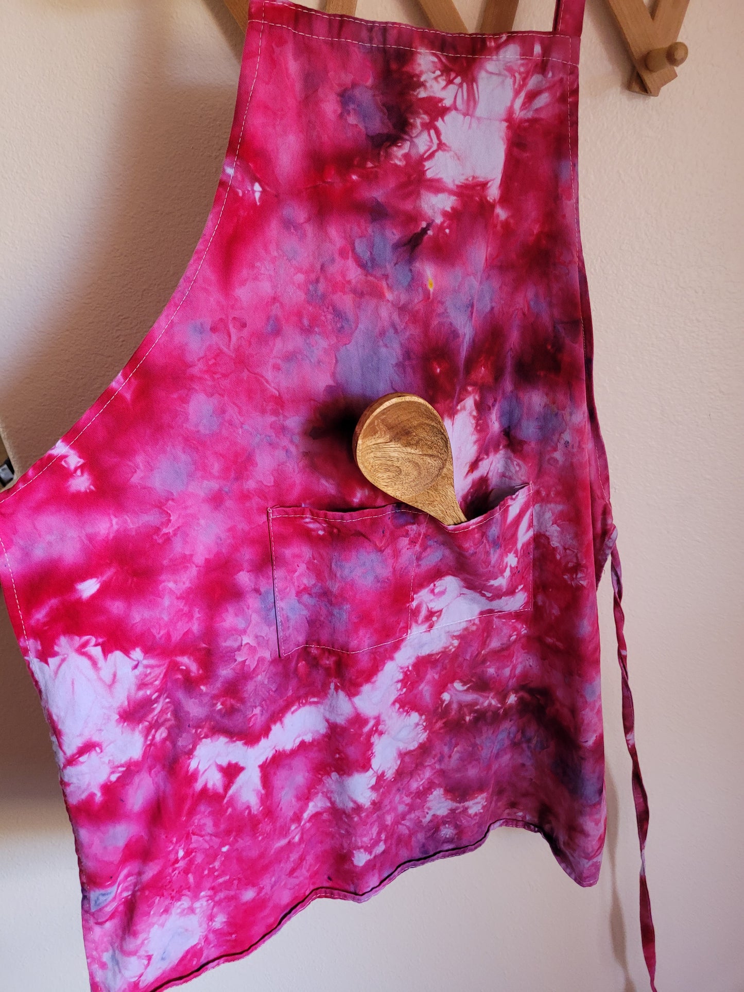 Ice dyed adult Apron