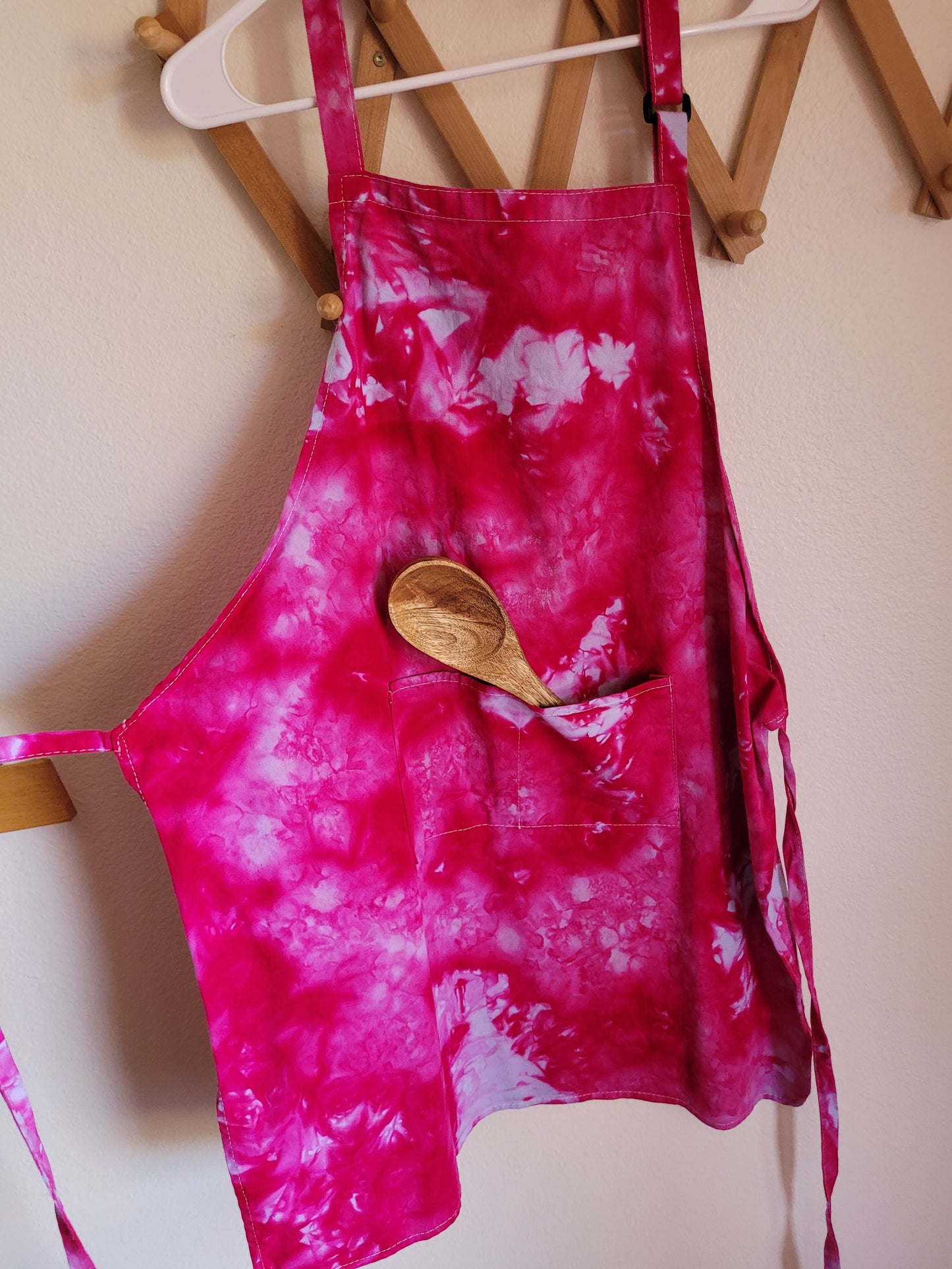 Ice dyed adult Apron