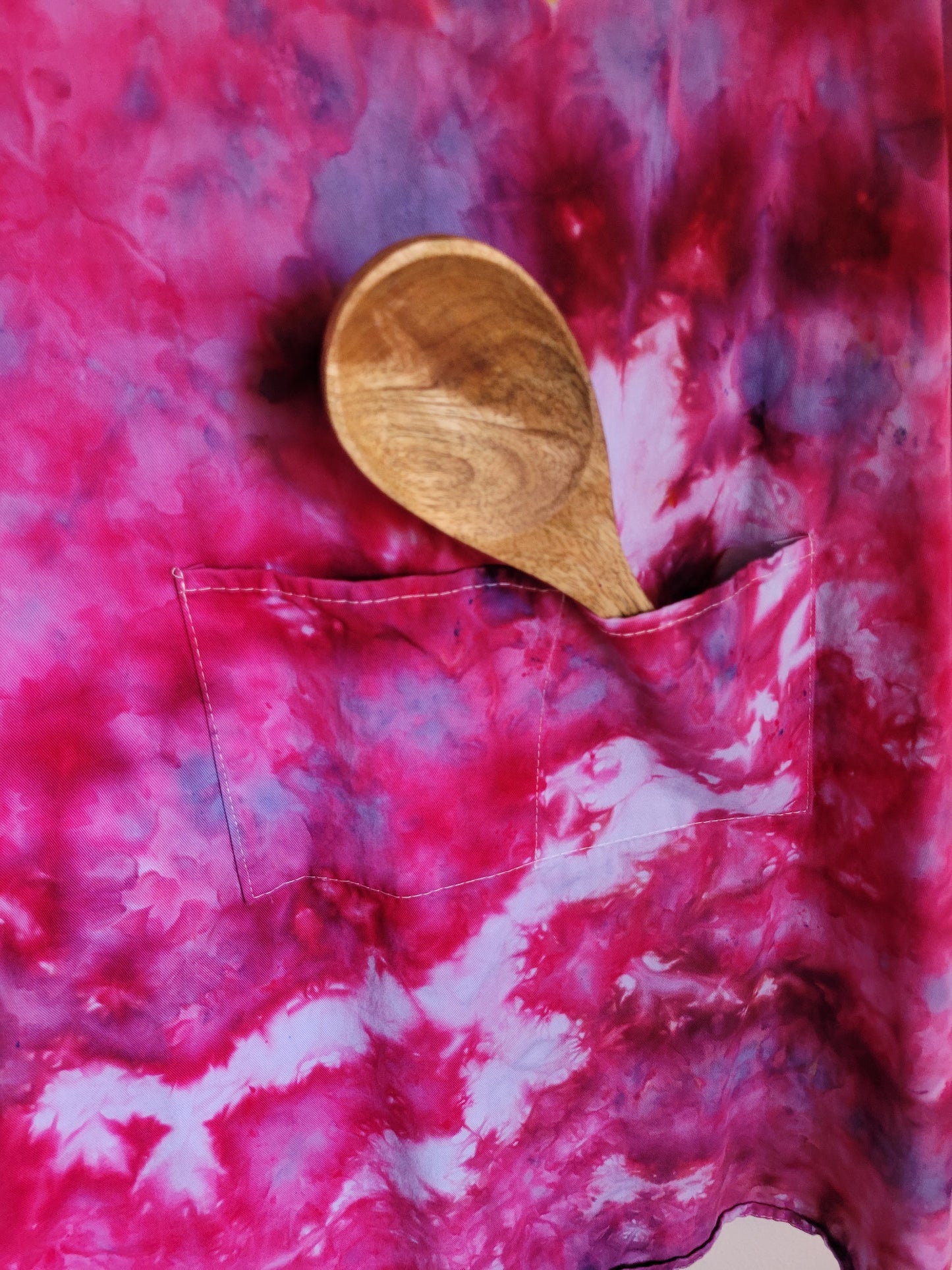 Ice dyed adult Apron