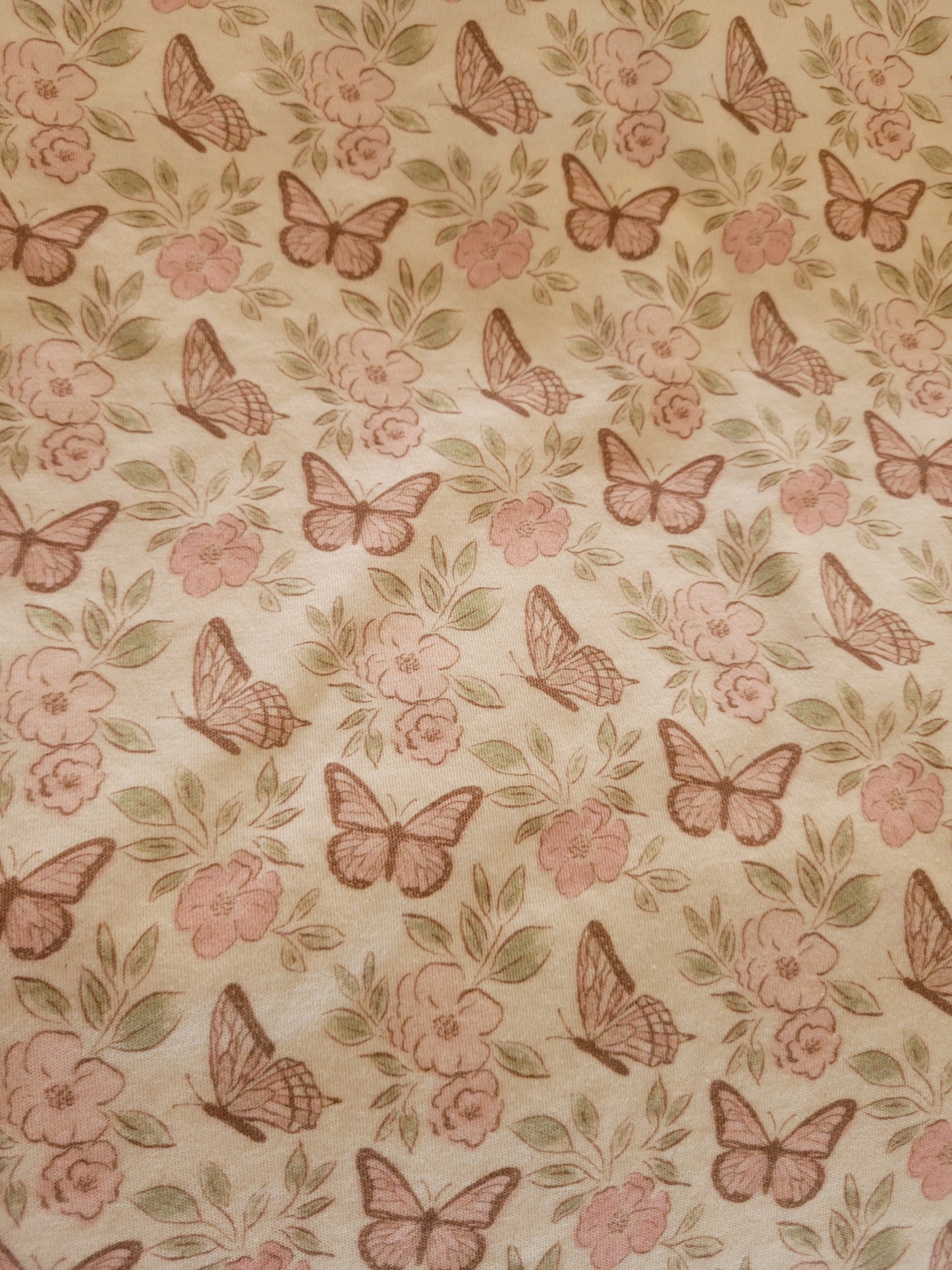 Organic cotton Butterfly flower (made to order) *Wrap wing pad shape