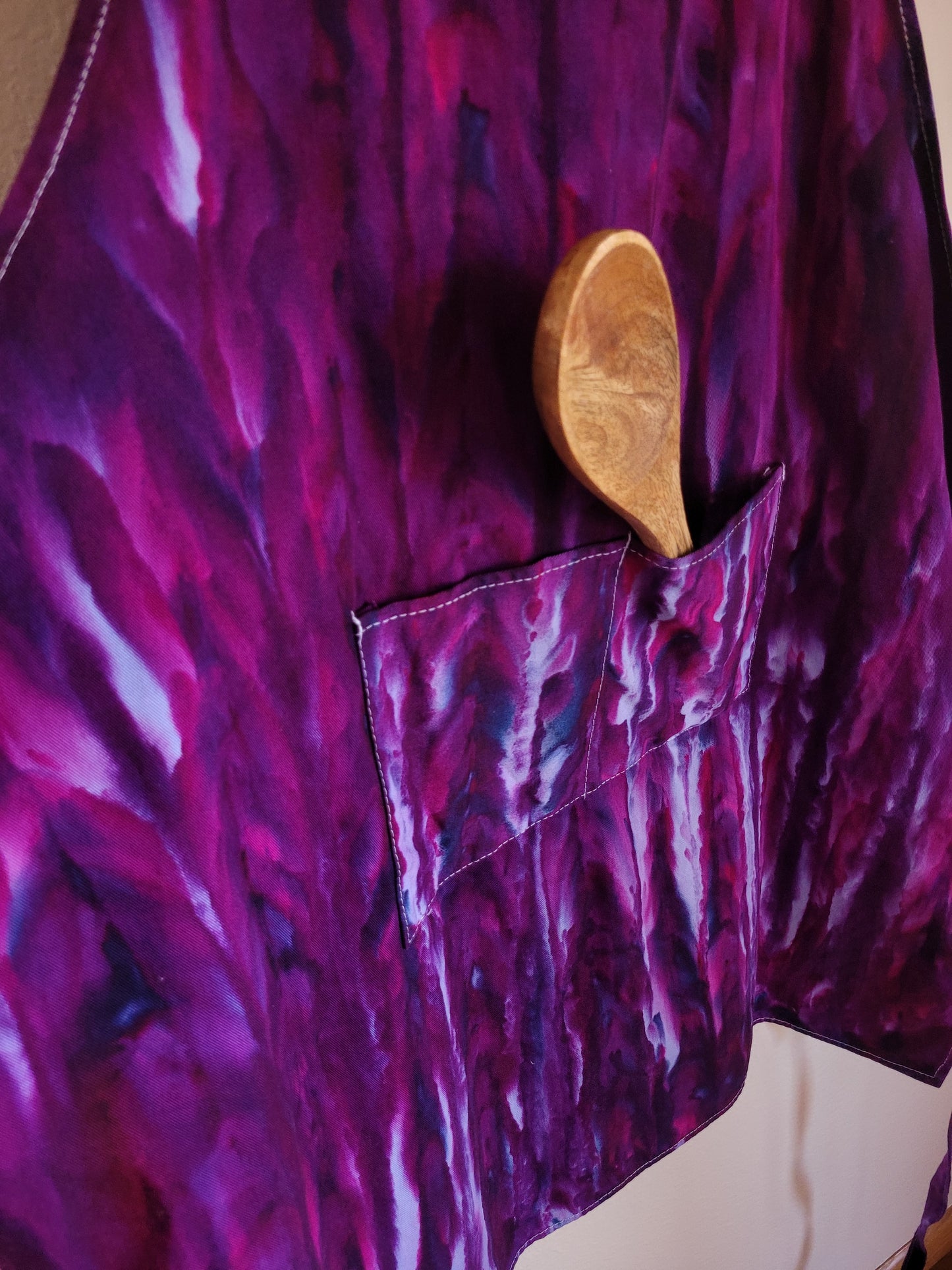Ice dyed adult Apron