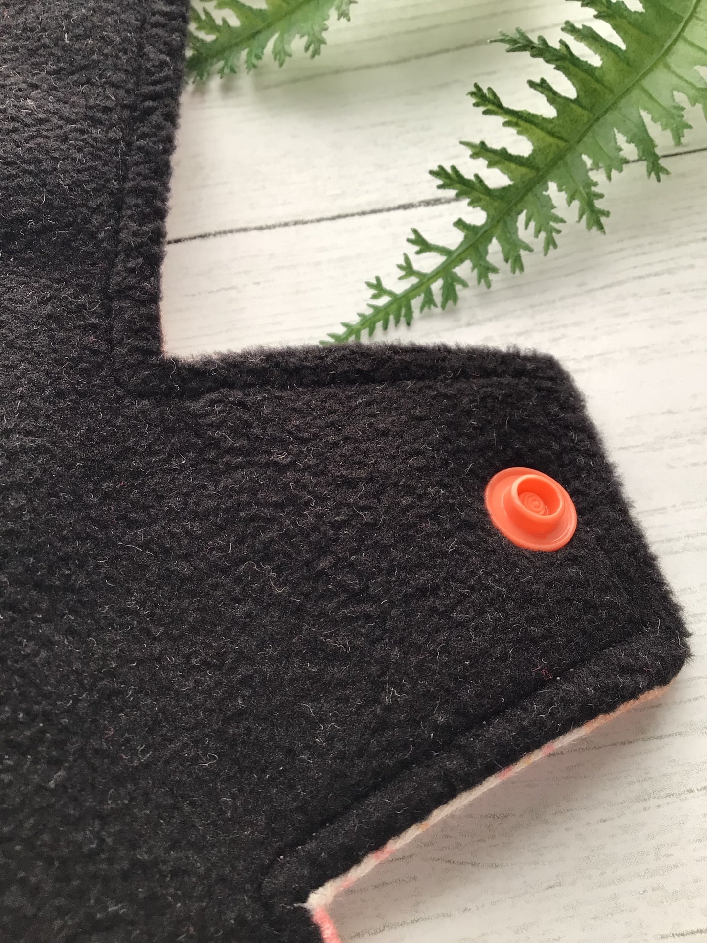 Organic cotton cloth pads *Valentine floral (made to order)