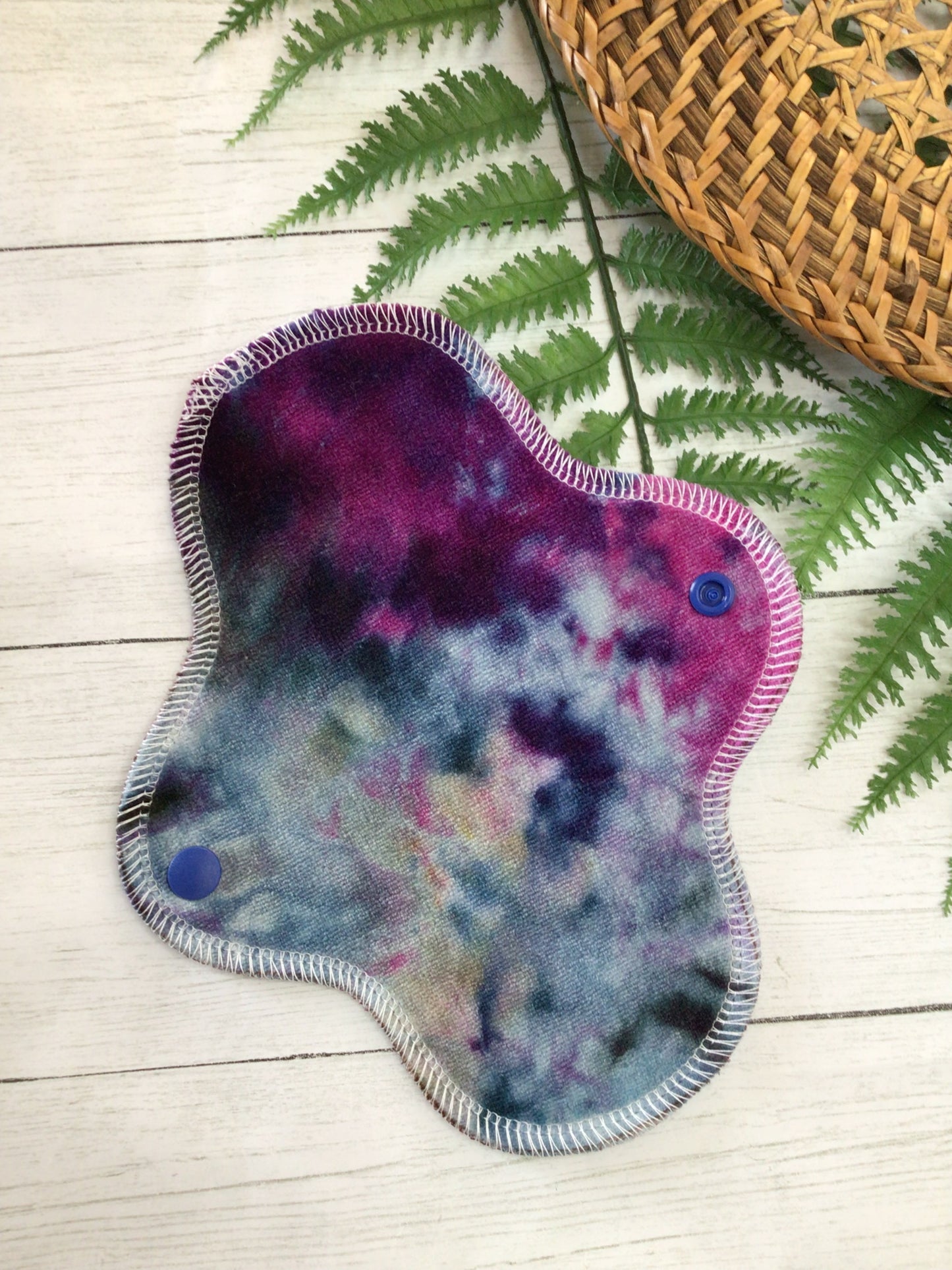 8”Pantyliner in ice dyed bamboo velour (RTS)