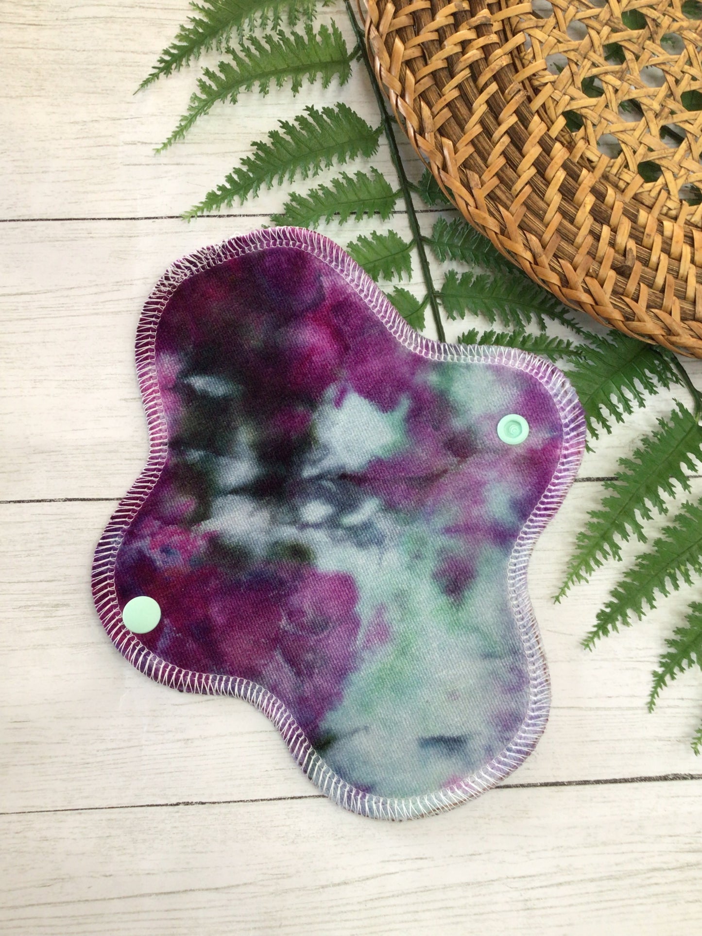 8”Pantyliner in ice dyed bamboo velour (RTS)