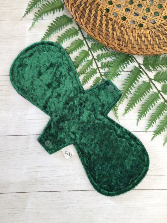 12” Overnight pad in crushed velvet (RTS)