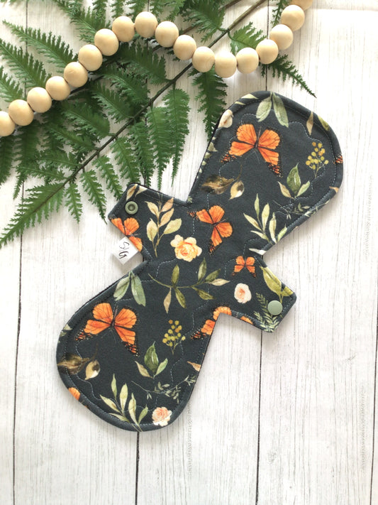 Organic cotton Monarchs (made to order) *Round top stitched