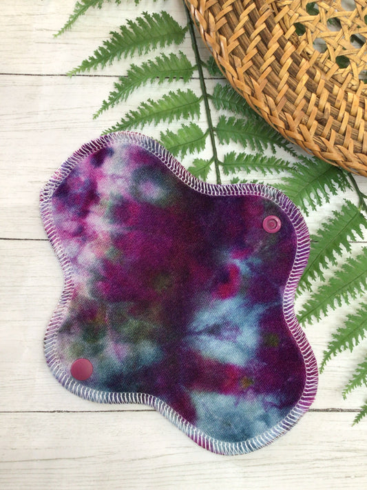 8”Pantyliner in ice dyed bamboo velour (RTS)