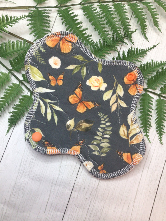 Organic cotton Monarchs (made to order) *Wrap wing pad shape
