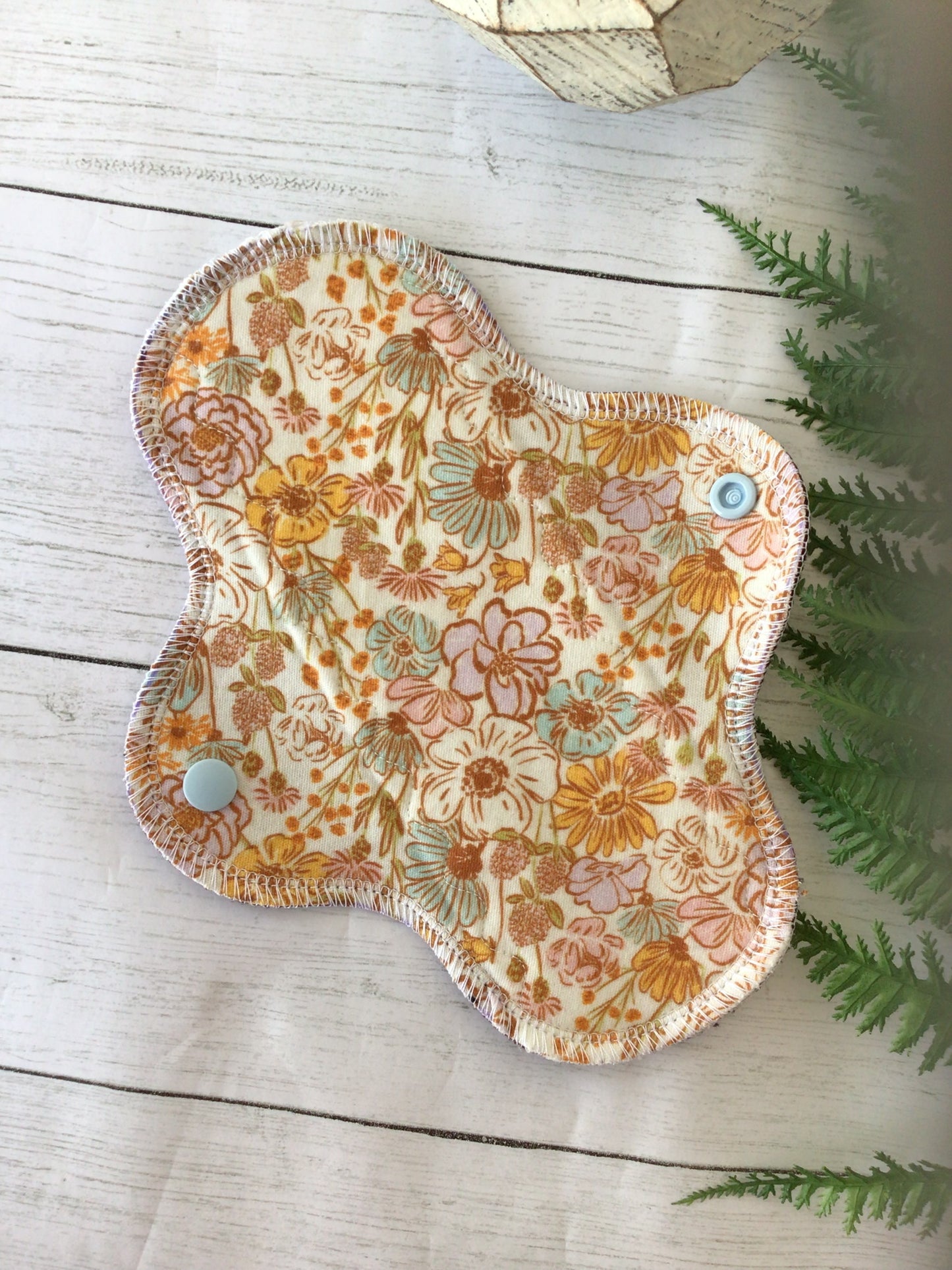 Organic cotton Garden banquet (made to order) *Wrap wing pad shape