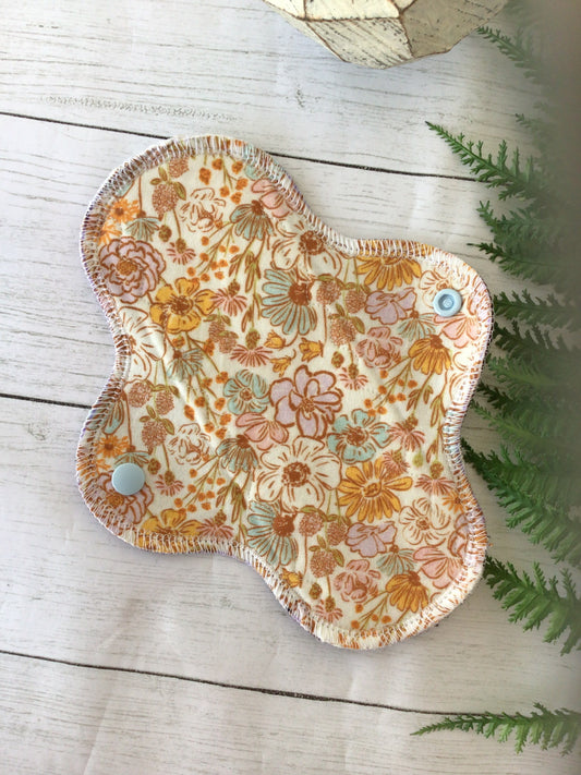 Organic cotton Garden banquet (made to order) *Wrap wing pad shape