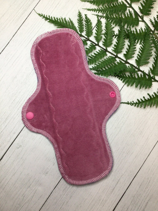 Rose cotton velour Wrap wing cloth pads (made to order