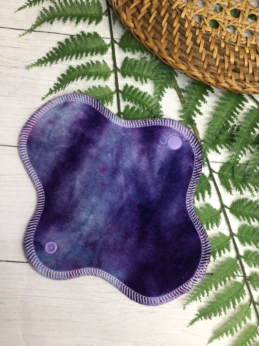 8”Pantyliner in ice dyed bamboo velour (RTS