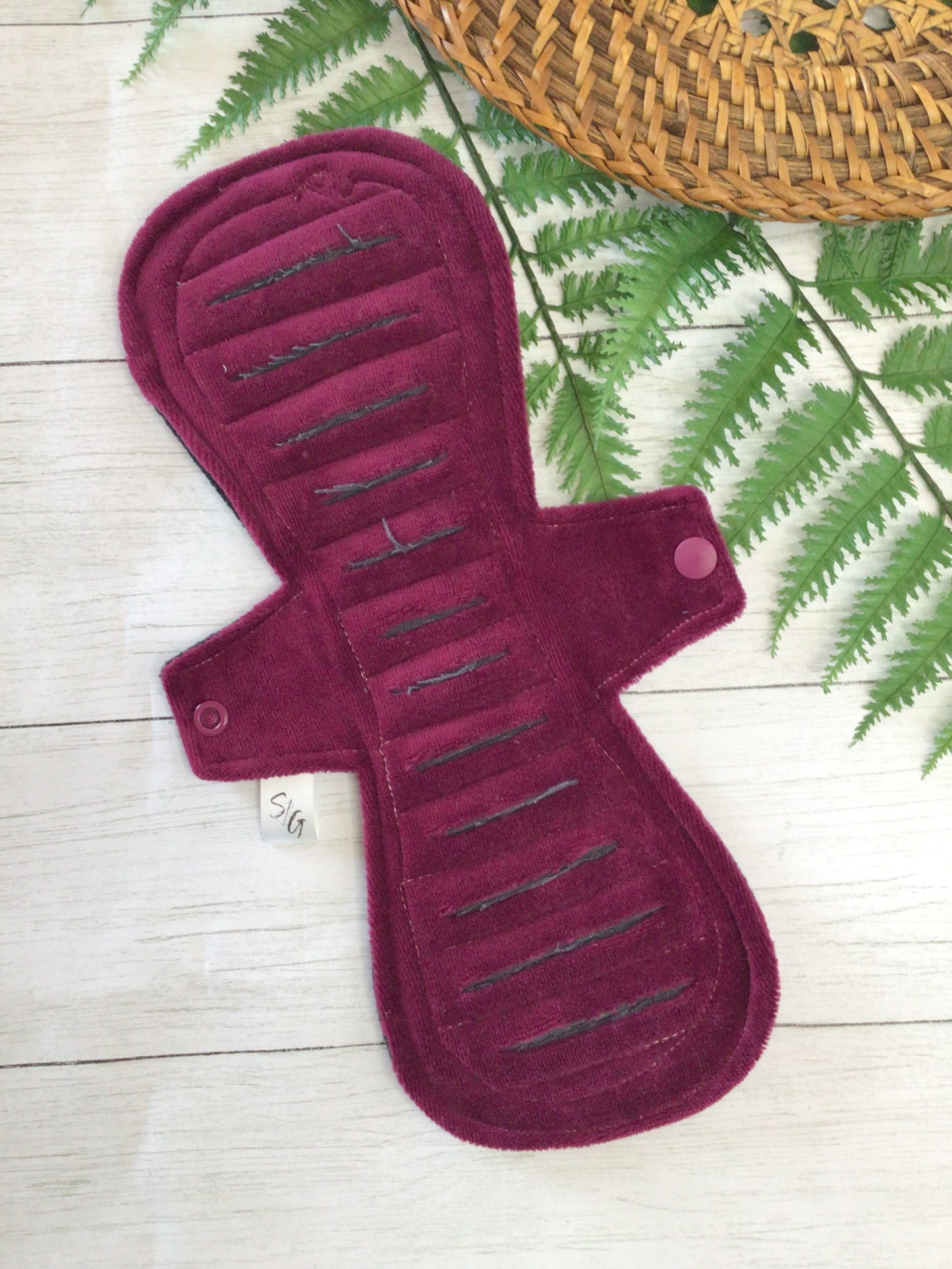 12” Overnight Gusher pad in cotton velour (RTS)