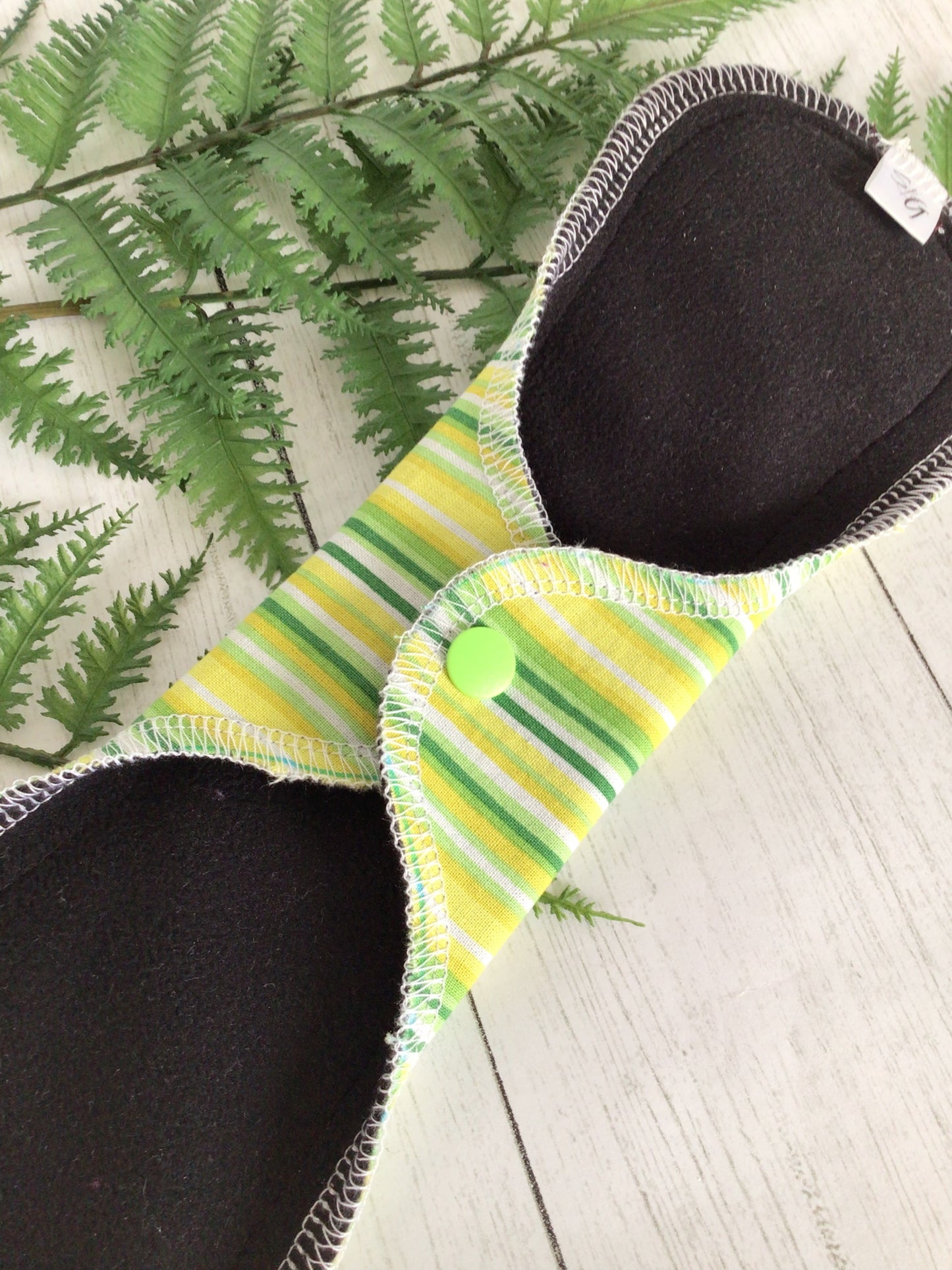 Lemon lime squeeze, wrap wing cloth pads (Made to order)