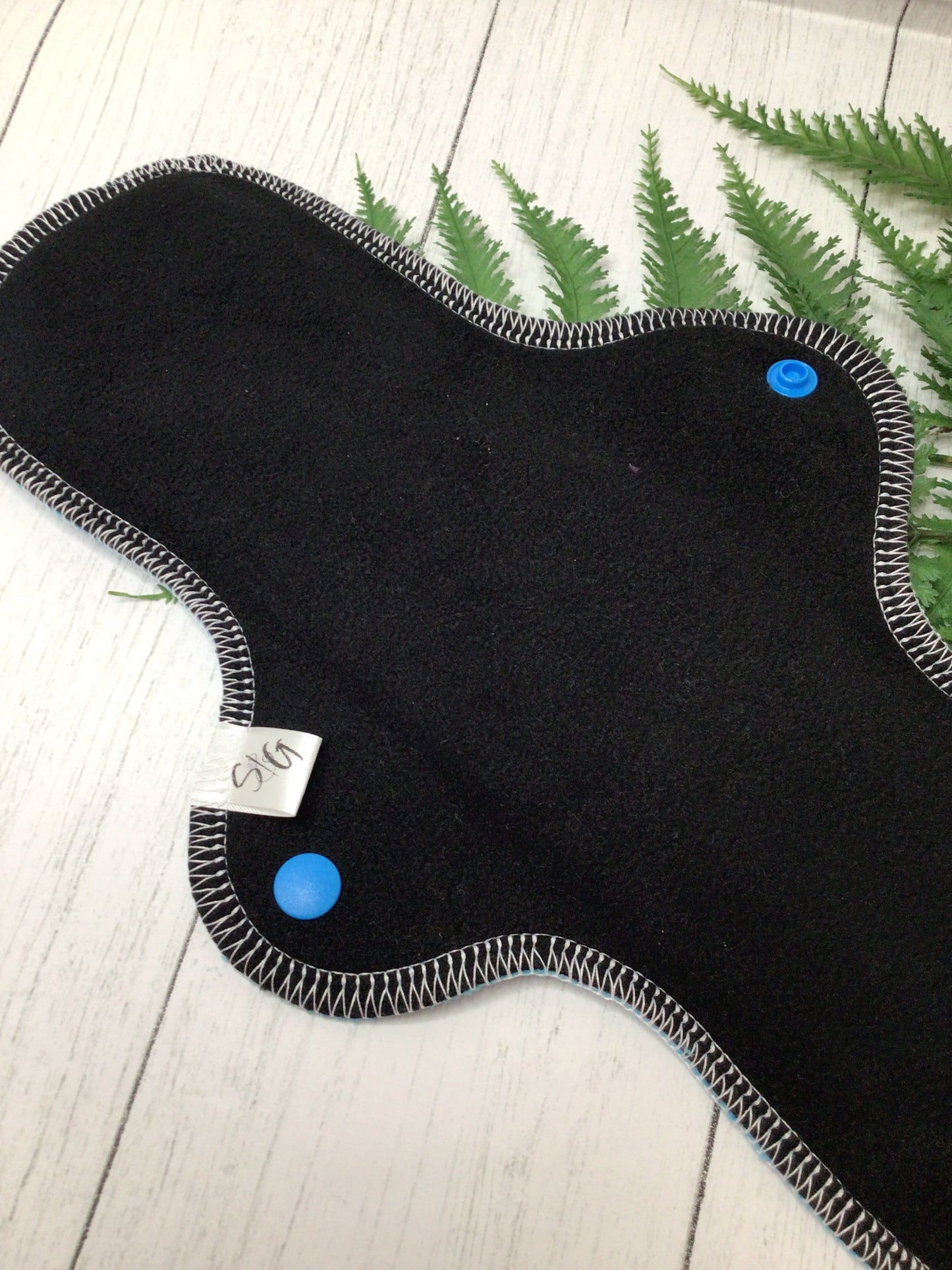 Topaz Organic cotton velour wrap wing cloth pads (made to order)