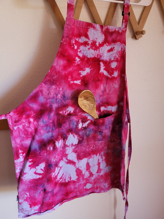 Ice dyed adult Apron