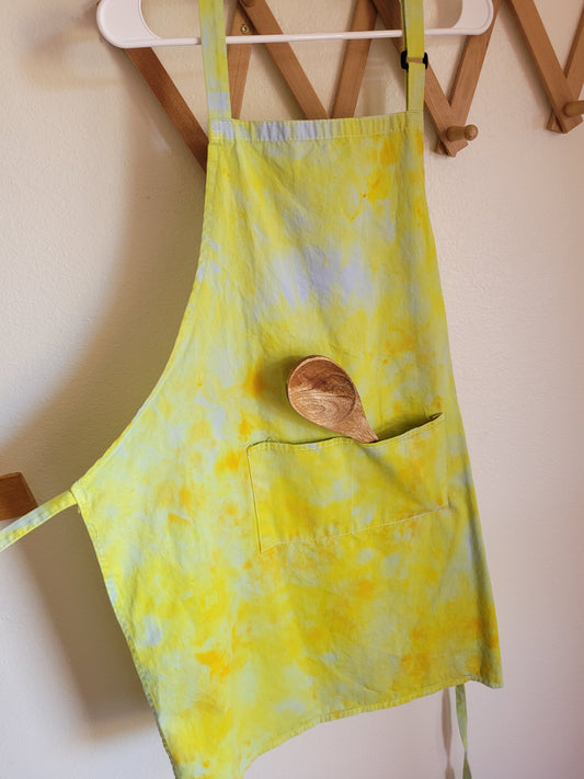 Ice dyed adult Apron