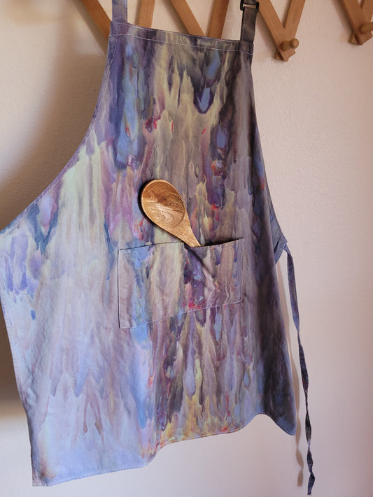 Ice dyed adult Apron