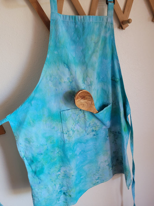 Ice dyed adult Apron