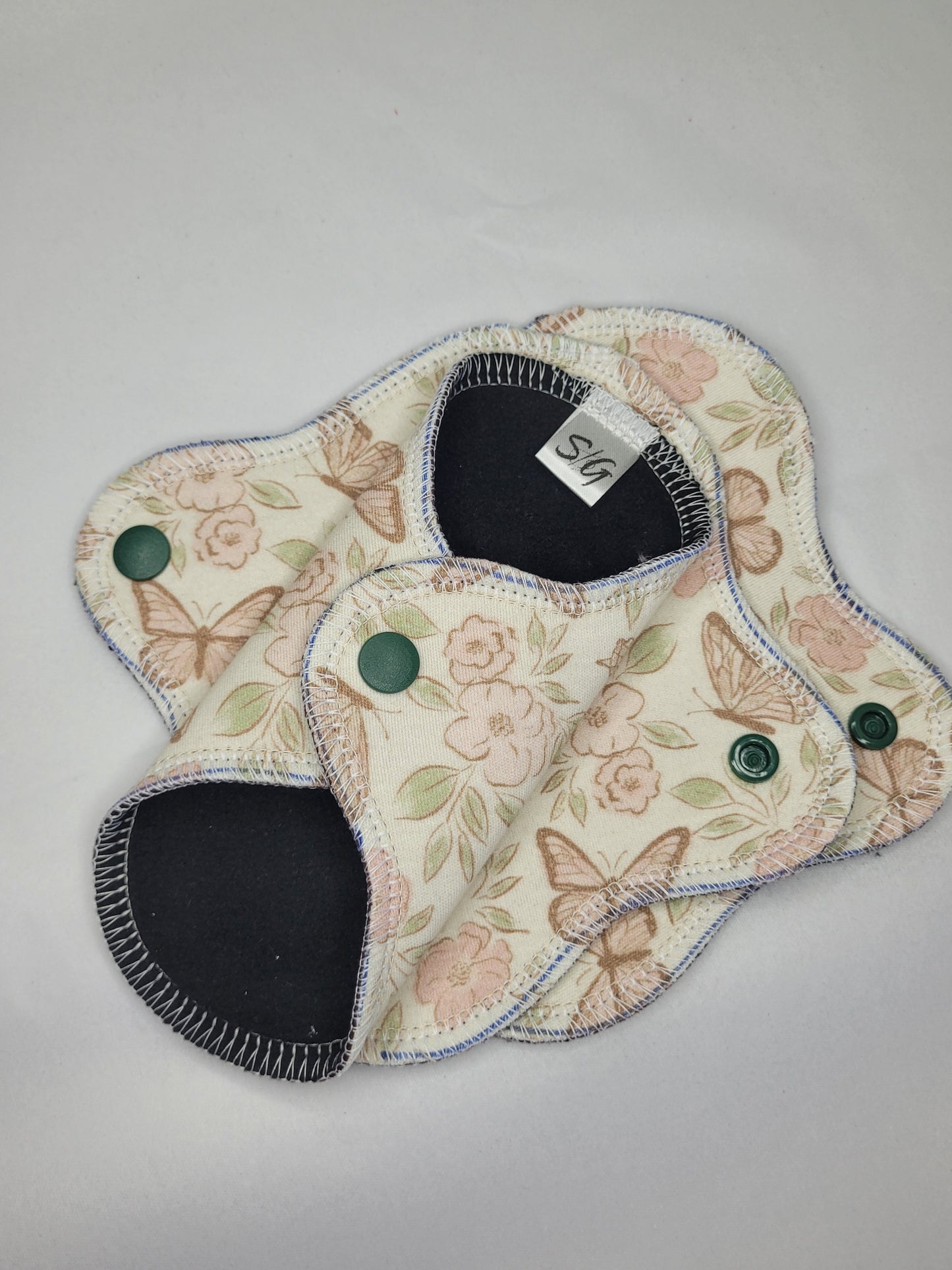Organic cotton Butterfly flower (made to order) *Wrap wing pad shape