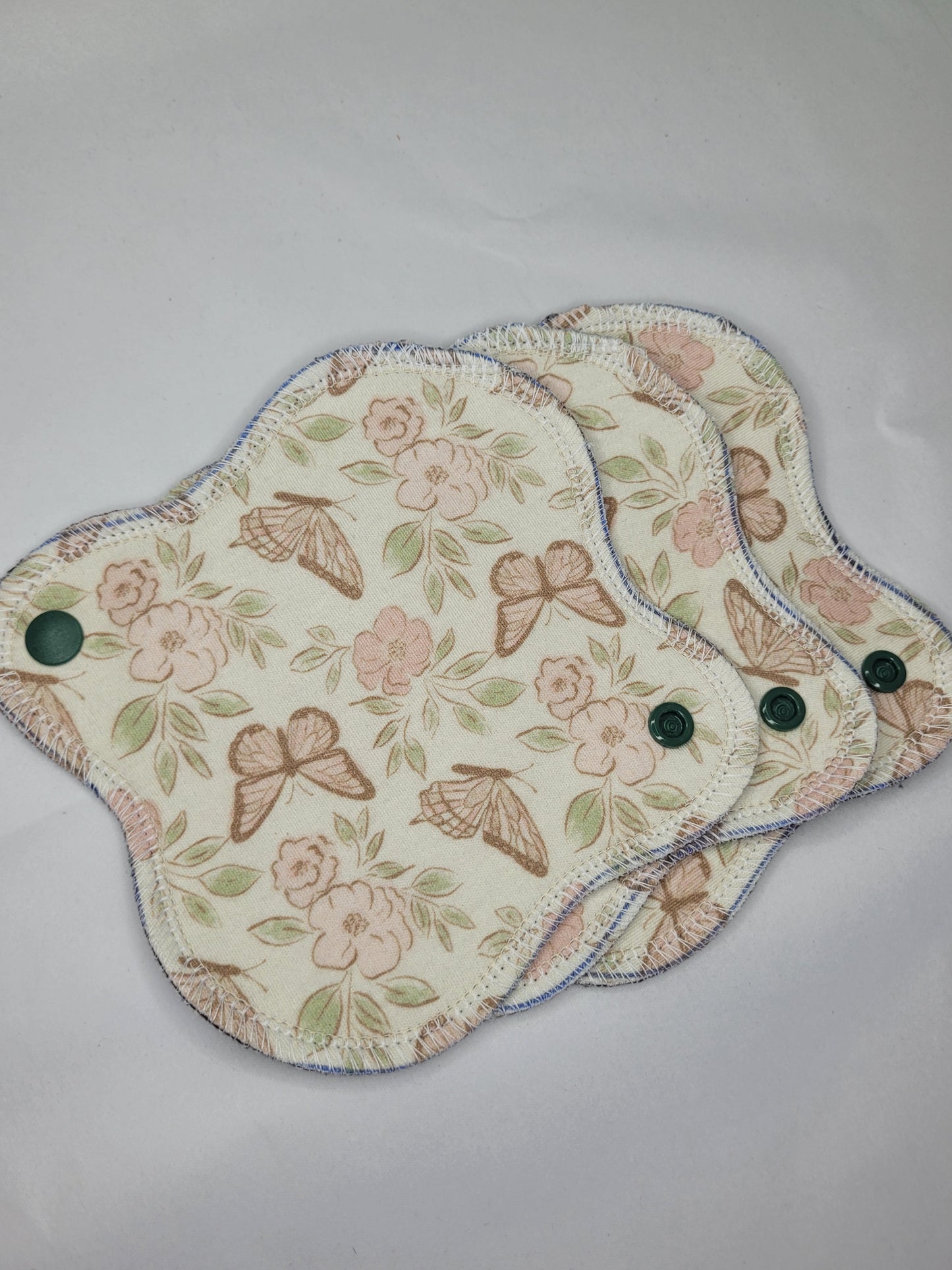 Organic cotton Butterfly flower (made to order) *Wrap wing pad shape