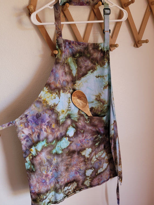 Ice dyed adult Apron
