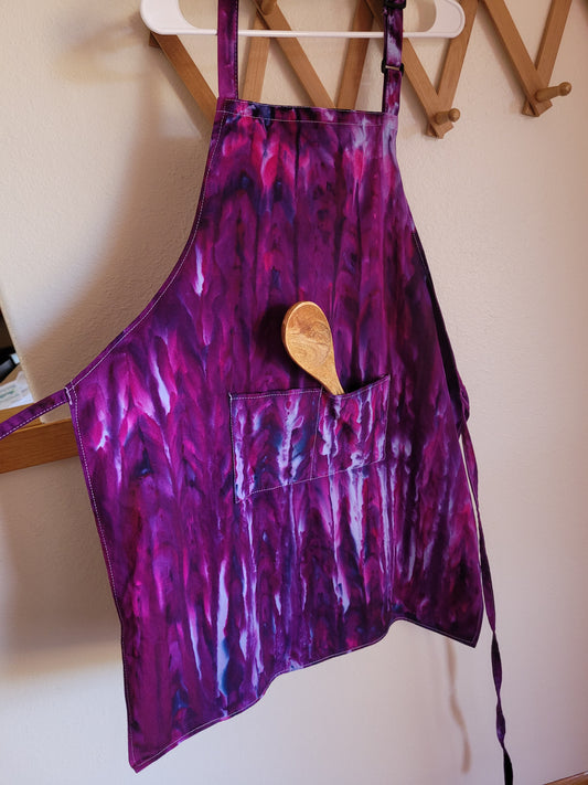 Ice dyed adult Apron
