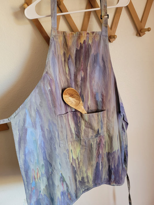 Ice dyed adult Apron