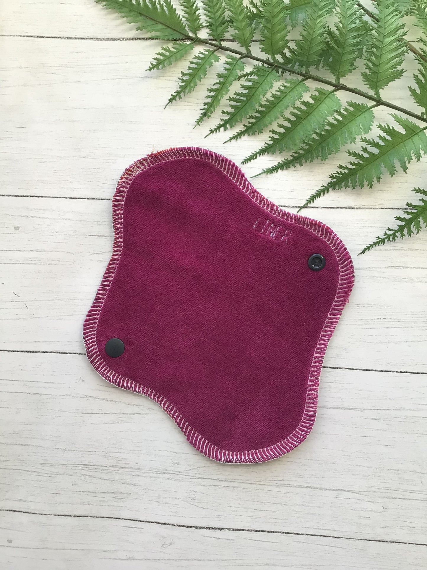 Set of 3 Cotton velour pantyliners (choice of color and size)