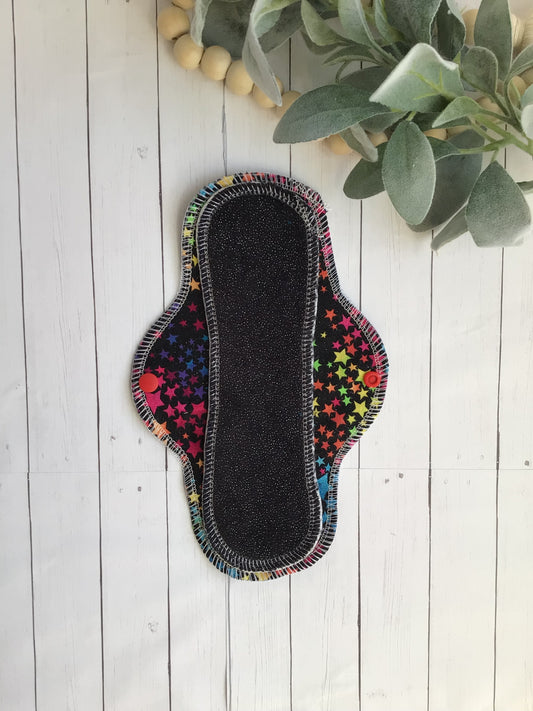 Stars Cotton velour wrap wing cloth pads (Made to order)