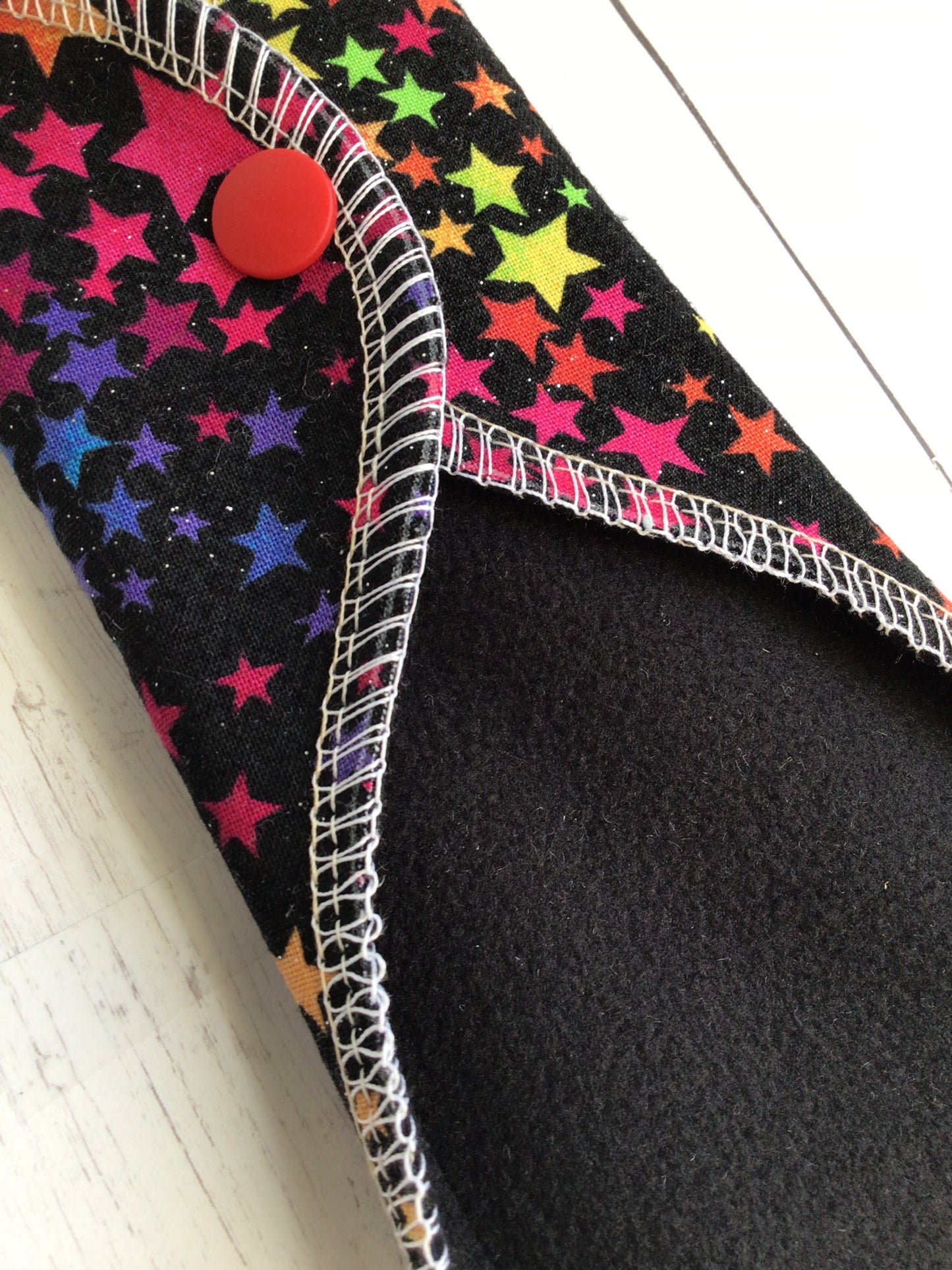 Stars Cotton velour wrap wing cloth pads (Made to order)