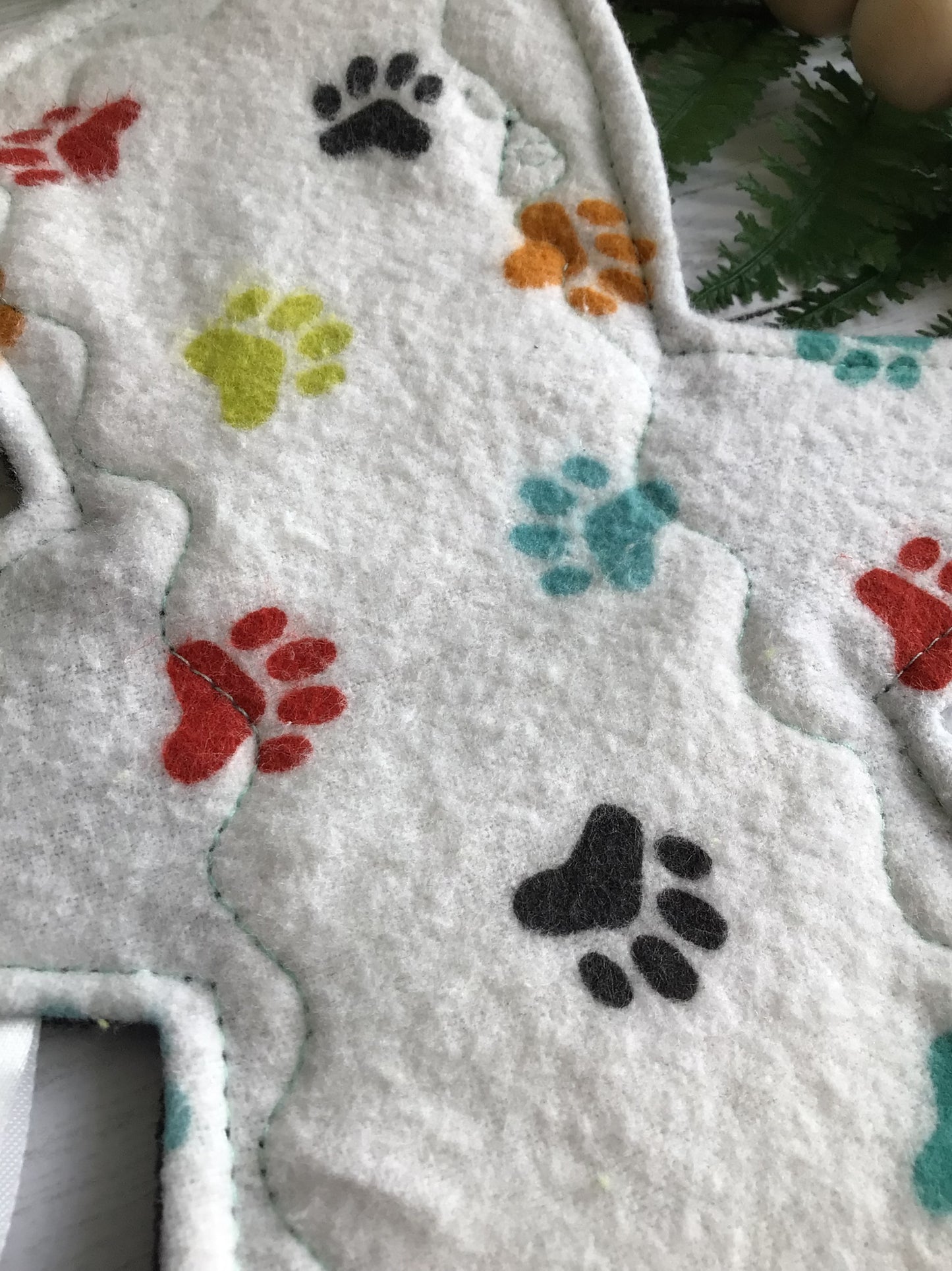 Paws flannel cloth pads (Made to order)