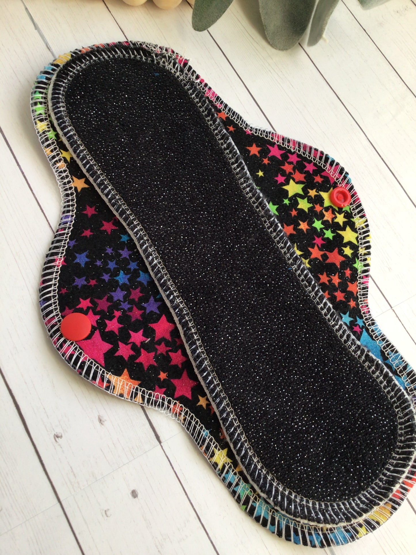 Stars Cotton velour wrap wing cloth pads (Made to order)